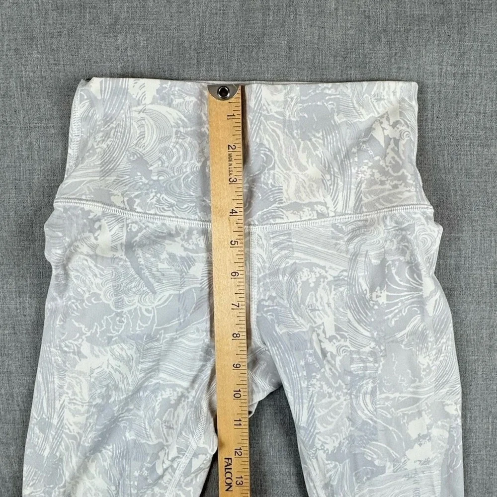 Lululemon Wunder Under Crop High-Rise 21" Womens 4 Tropical Shadow Starlight - Picture 7 of 8